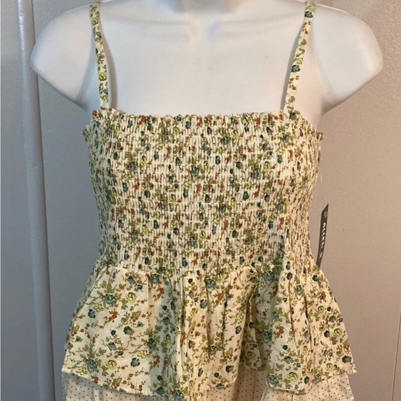 NWT Vintage Allen B Smock Top size L - Picture 11 of 12